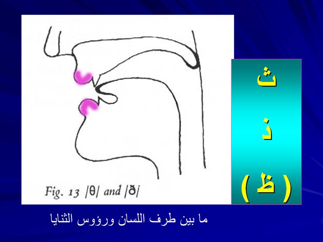 تجويد الحرف - مخارج الحروف